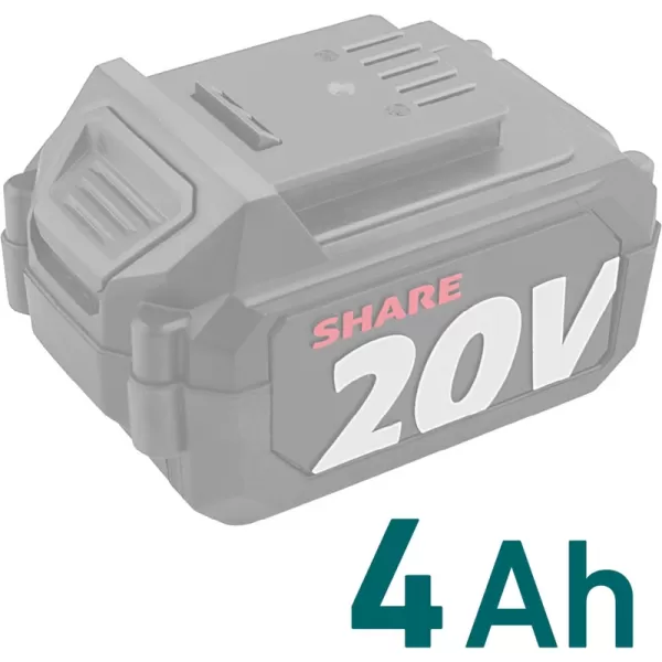 Aku fukar SHARE20V, BRUSHLESS 20V/bez aku Extol Industrial 8791907
