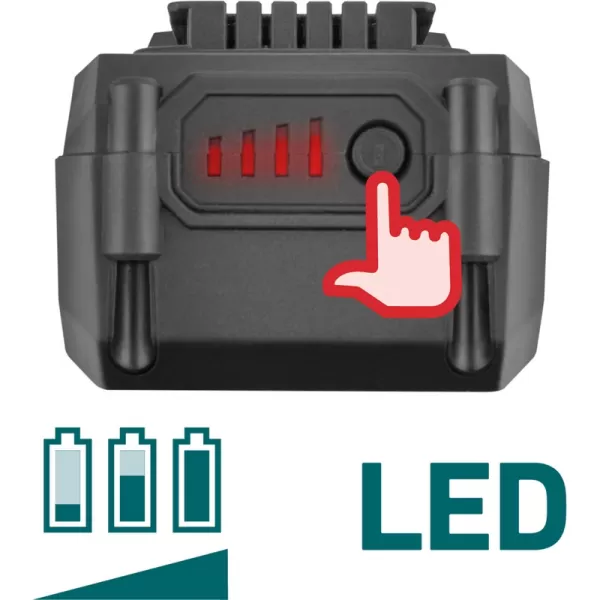 Aku fukar SHARE20V, BRUSHLESS 20V/bez aku Extol Industrial 8791907