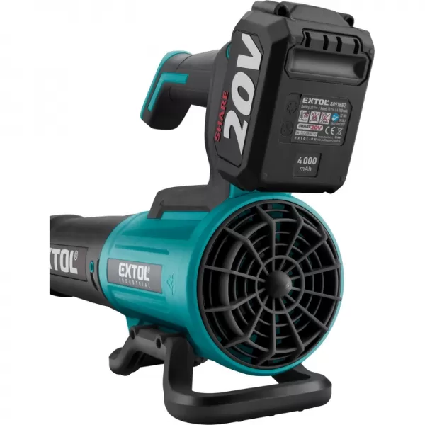 Aku fukar SHARE20V, BRUSHLESS 20V/4,0Ah Extol Industrial 8791906