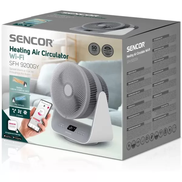 Teplovzdušný ventilátor SFH 9200GY SENCOR 41024357