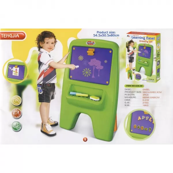 Hračka G21 Dětská tabule magnetická s klipem
