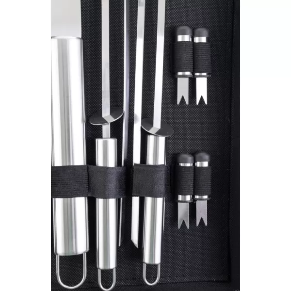 Grilovací nářadí sada 17 ks, hliníkový kufr G21 635393