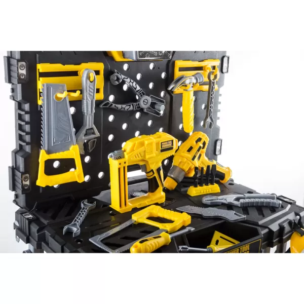 Hračka G21 Pracovní stůl s nářadím DELUXE TOOLS