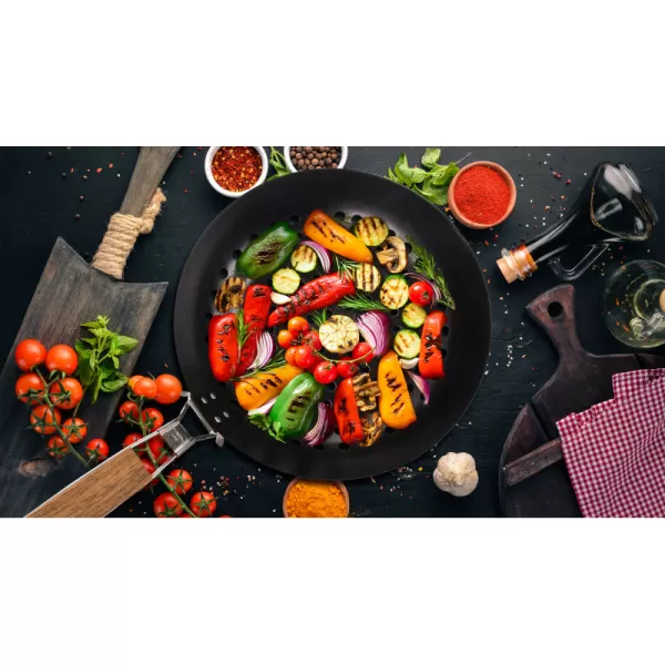 Pánev na gril kulatá s nepřilnavým povrchem G21 635407