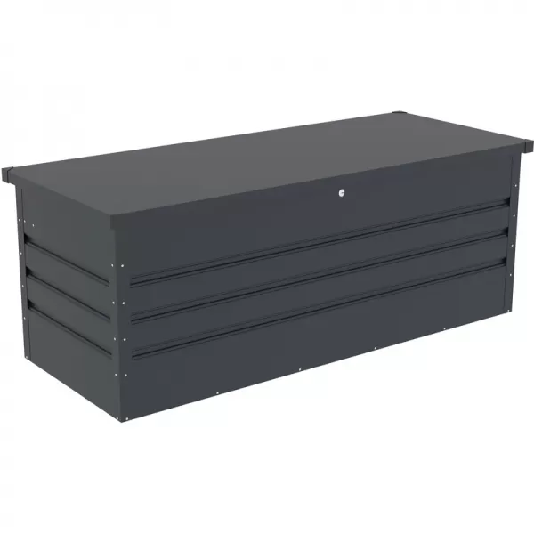 Zahradní box G21 Denver 560 L, antracitový plechový 63900844