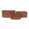 Květináč G21 Element Square 35 x 18 x 35