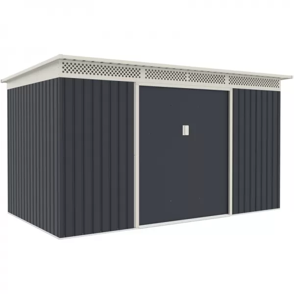 Zahradní domek G21 GRAH 700 - 340 x 206 cm, antracitový 6390093