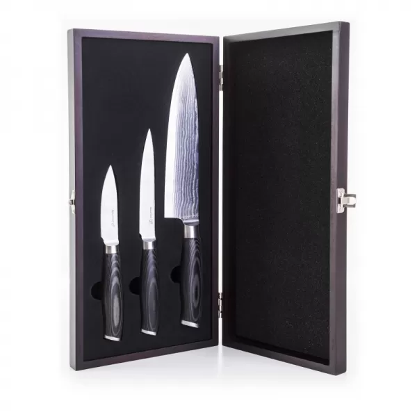 Sada nožů G21 Gourmet Damascus small box 3 ks