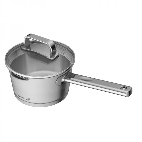 Sada nádobí G21 Gourmet Magic s cedníkem, 9 dílů, nerez