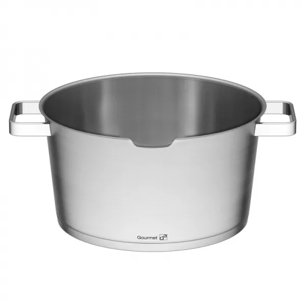 Hrnec G21 Gourmet Magic s cedníkem 28 cm s poklicí nerez