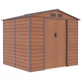 Zahradní domek G21 GAH 407 - 213 x 191 cm, hnědý