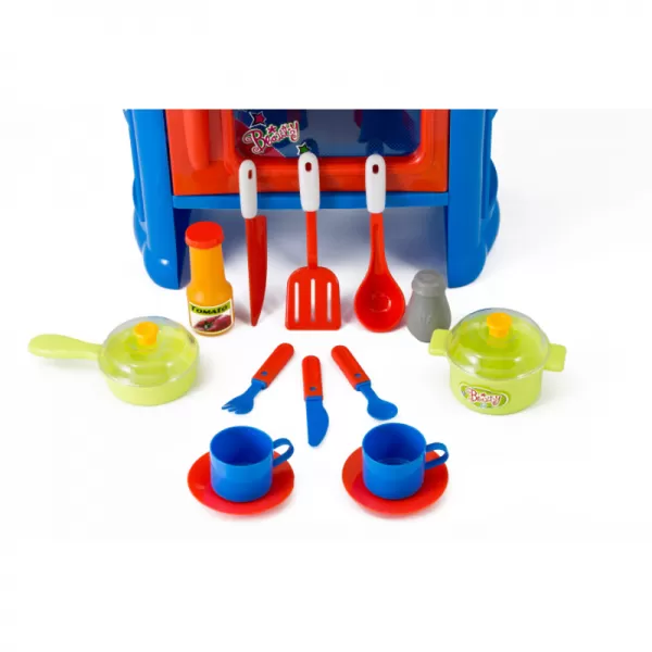 Hračka G21 Dětská kuchyňka DELICACY s příslušenstvím, modrá