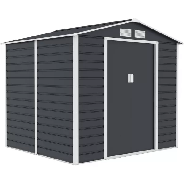 Zahradní domek G21 GAH 407 - 213 x 191 cm, antracitový 63900690