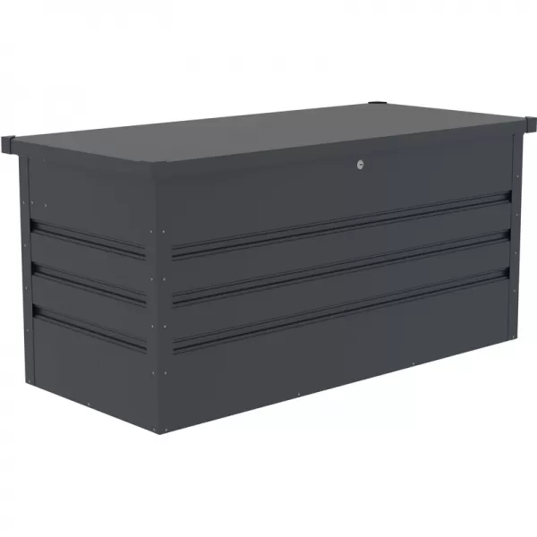 Zahradní box G21 Denver 400 L, antracitový plechový 63900842