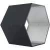 Přístřešek na dřevo G21 HEX 53 - 92 x 60 cm, antracitový 63900517