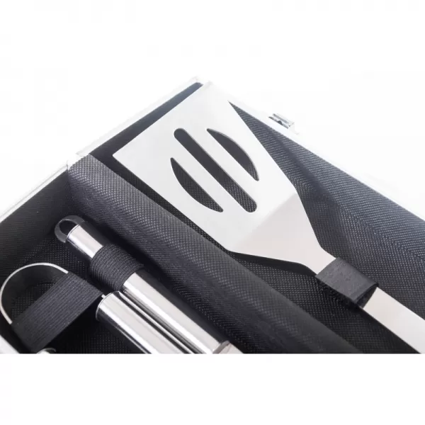 Grilovací nářadí sada 3 ks, hliníkový kufr G21 635391