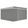 Zahradní domek G21 GRAH 1132 - 340 x 333 cm, metalický šedý 63900995