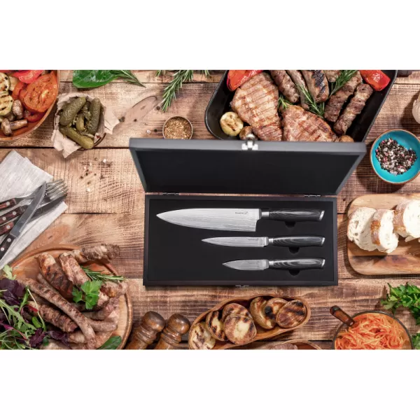 Sada nožů G21 Gourmet Damascus small box 3 ks