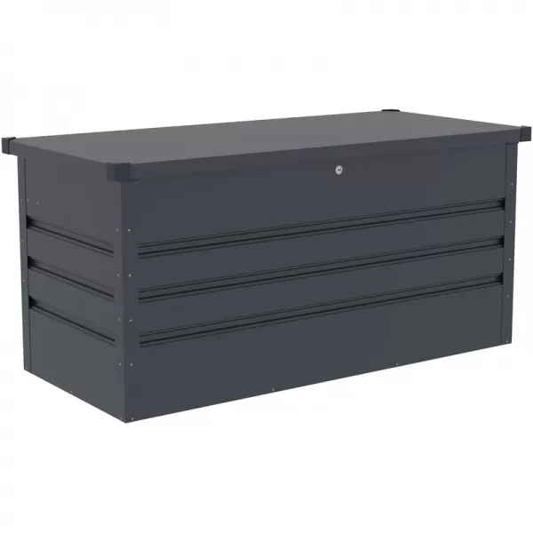 Zahradní box G21 Denver 280 L, antracitový plechový 63900840