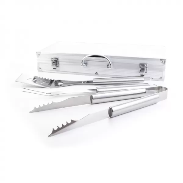 Grilovací nářadí sada 17 ks, hliníkový kufr G21 635393