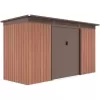Zahradní domek G21 GRAH 483 - 340 x 142 cm, hnědý 6390092