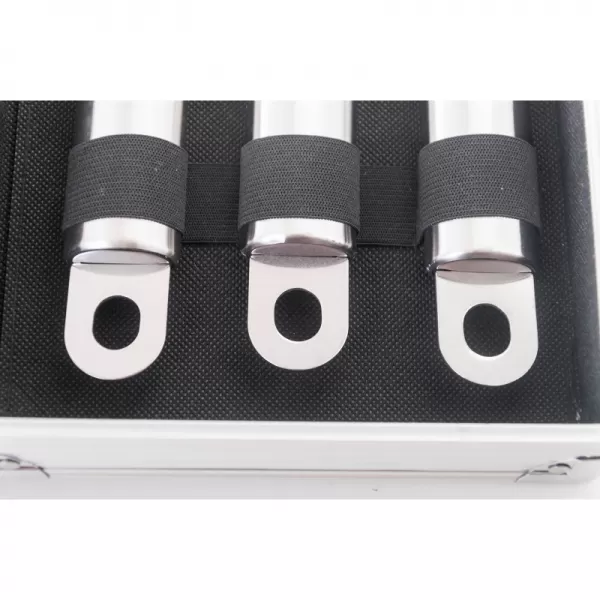 Grilovací nářadí sada 5 ks, hliníkový kufr G21 635392