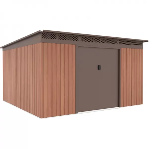 Zahradní domek G21 GRAH 1132 - 340 x 333 cm, hnědý 6390098