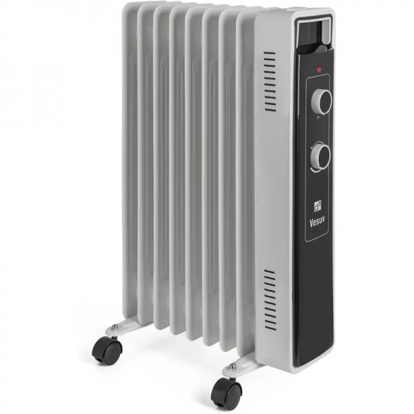Olejový radiátor G21 Vesuv bílý, 9 žeber, 2000 W 777063