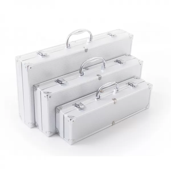 Grilovací nářadí sada 5 ks, hliníkový kufr G21 635392