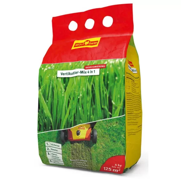 Organické minerální hnojivo 4 kg Wolf-Garten VERTIKUTAČNÍ MIX 4-1