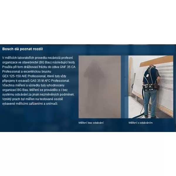 Vysavač na suché a mokré vysávání Bosch GAS 35 L AFC Professional 0.601.9C3.200