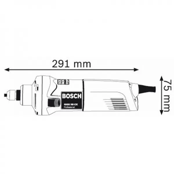 Přímá bruska Bosch GGS 28 CE Professional 0.601.220.100