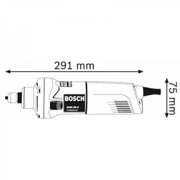 Přímá bruska Bosch GGS 28 C Professional 0.601.220.000