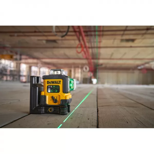 Laser 3x360 zelený TSTAK DeWALT DCLE14361GB