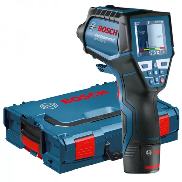 Aku termodetektor + L-Boxx Bosch GIS 1000 C Professional