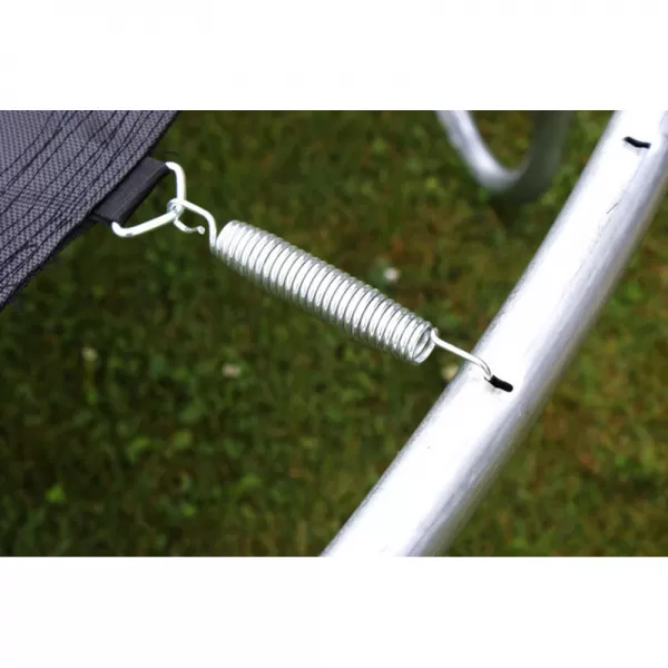 Trampolína červená 366 cm s ochrannou sítí + žebřík + krycí plachta GoodJump