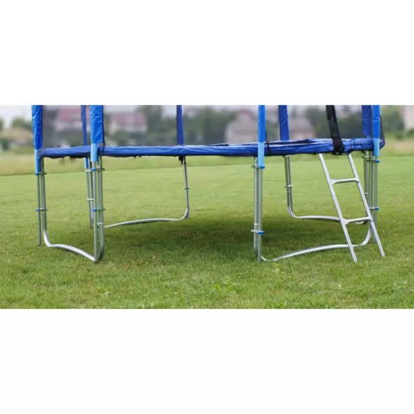 Trampolína 400 cm s ochrannou sítí + žebřík + krycí plachta GoodJump