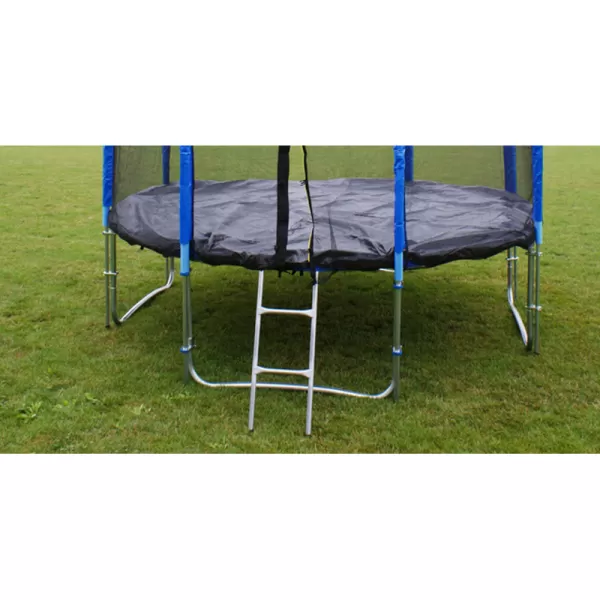 Trampolína červená 366 cm s ochrannou sítí + žebřík + krycí plachta GoodJump