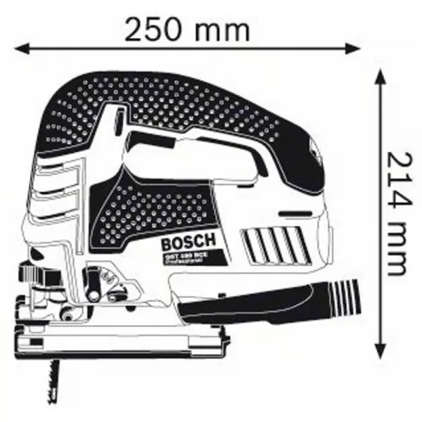 Kmitací pilka + kufr Bosch GST 150 BCE Professional 0.601.513.000