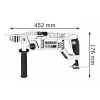 Příklepová vrtačka Bosch GSB 162-2 RE Professional 0.601.18B.000