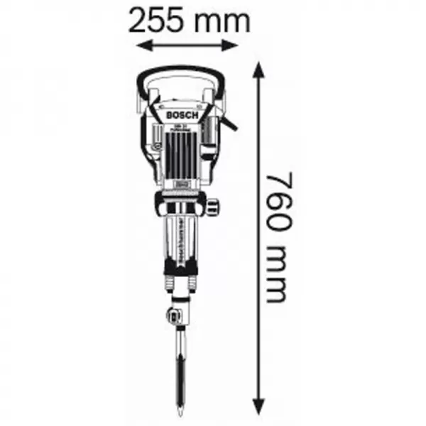 Bourací kladivo se šestihranem 30mm Bosch GSH 16-30 Professional 0.611.335.100