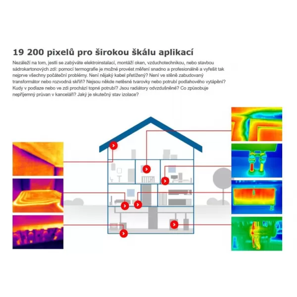 Aku termokamera 12V 2,0Ah Bosch GTC 400 C Professional 0.601.083.101