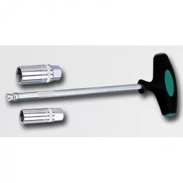 Sada klíčů na svíčky magnetický 16,21mm T- úchyt HONITON H022