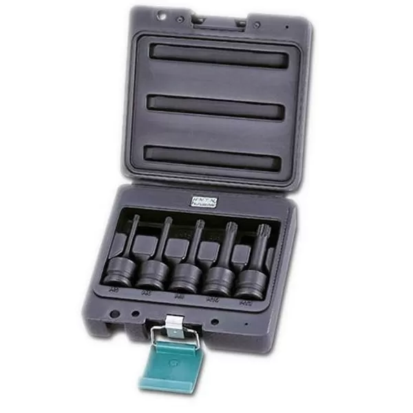 Sada průmyslových hlavic zástrčných XZN 1/2" 5dílů HONITON H5-IBS40005M