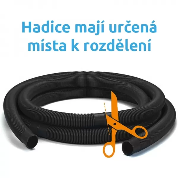 Hadice v balení O 5/4" (32 mm) 5 m černá Marimex 11001040