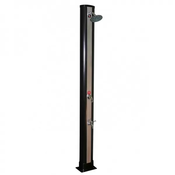 Solární sprcha Hawaj Fantasy Rain 35 l, černo-stříbrná