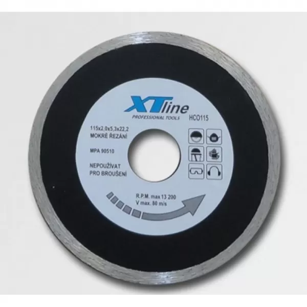 Kotouč diamantový plný laser 180x22,2 Xtline HCO180