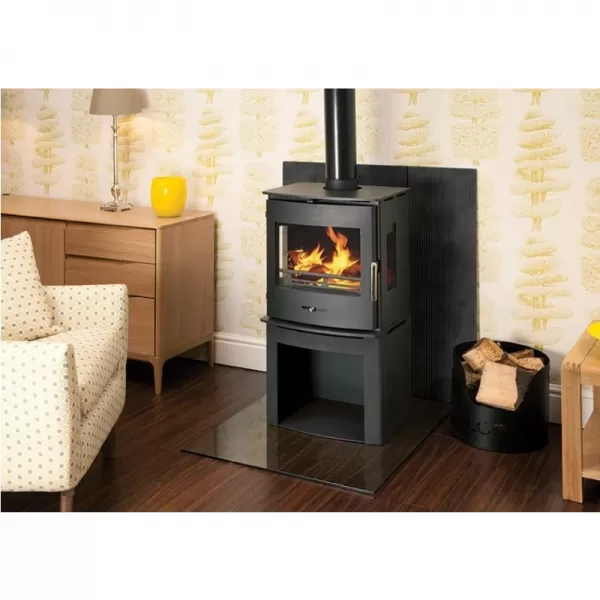 Krbová kamna hede 4D panorama