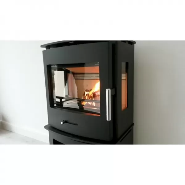 Krbová kamna hede 4D panorama