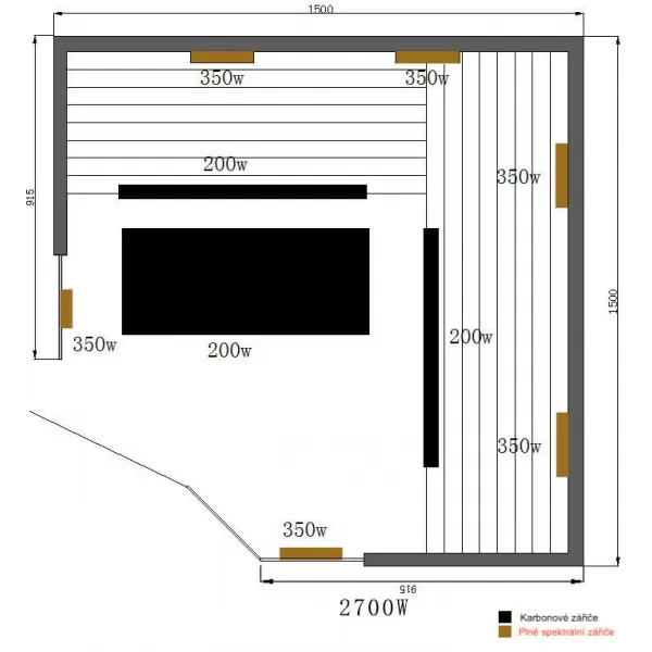 Infrasauna Belatrix Braga 3-4